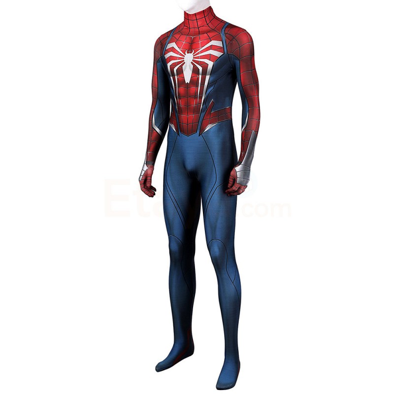Peter Parker Cosplay Costume Marvel Spiderman PS5 2 Cosplay Suits