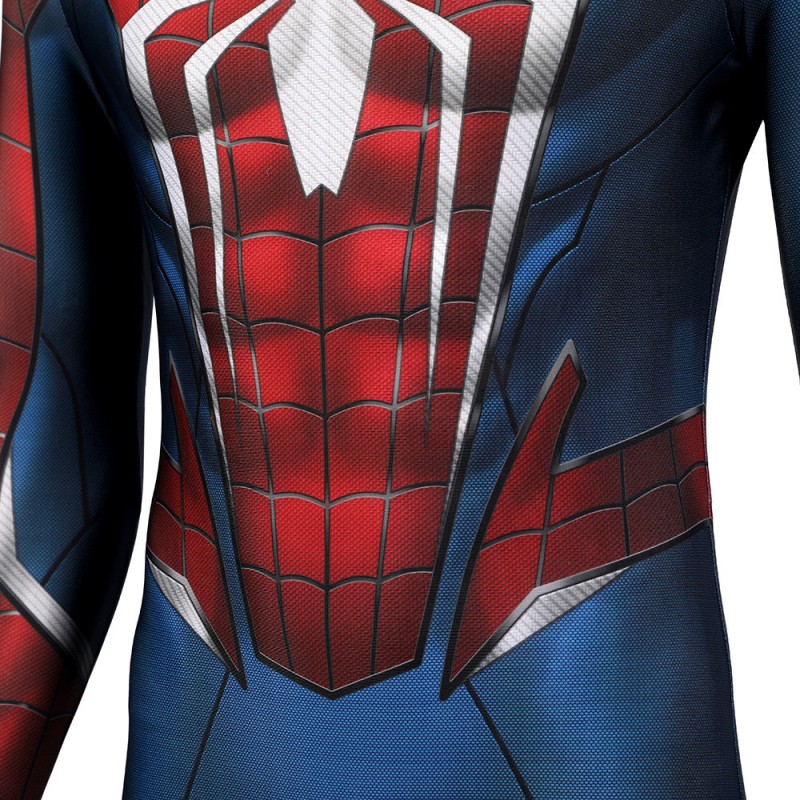 Peter Parker Cosplay Costume Marvel Spiderman PS5 2 Cosplay Suits