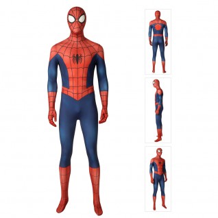 Ultimate Spider-Man Season 1 Cosplay Suit Peter Parker Jumpsuit