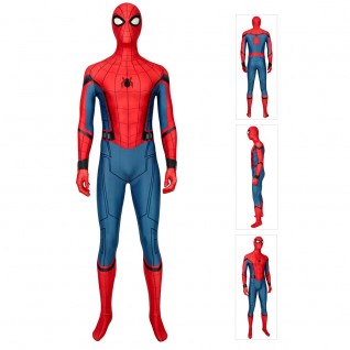 Peter Parker Cosplay Costume Spider-Man Far From Home Jumpsuit Improved Version