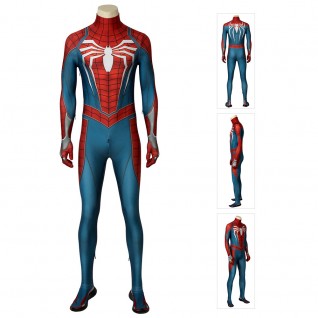 PS4 Marvel Spider-Man Onesies Spiderman Cosplay Costume