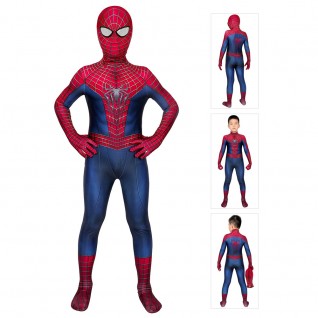 Peter Parker Cosplay Jumpsuit The Amazing Spider-Man Costume for Kids