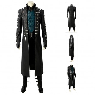 DMC Vergil Costume Devil May Cry 5 Cosplay Costumes