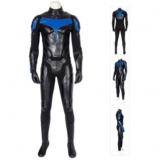 Titans Season 1 Nightwing Dick Grayson Cosplay Suit Full Set