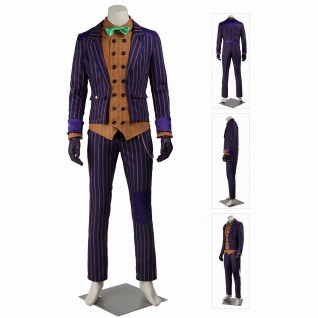 Purple Costume Bat Arkham Cosplay Costumes