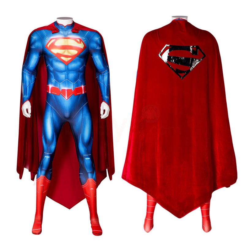 New 52 Comics Superman Cosplay Jumpsuits