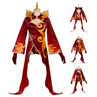 Fire Yakshas Halloween Suit Genshin Impact Cosplay Costumes