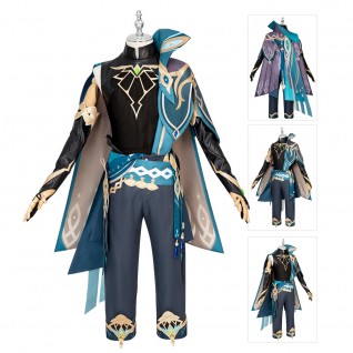 Genshin Impact Cosplay Suits Al Haitham Halloween Costume