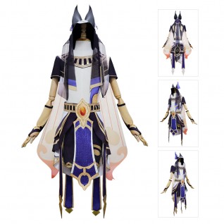 Genshin Impact Cyno Cosplay Halloween Suit