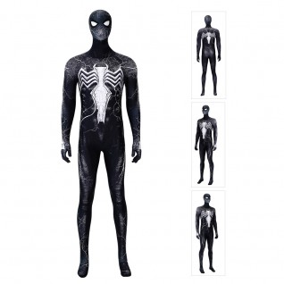 Peter Parker Jumpsuit The Amazing Spider-Man Venom Symbiote Cosplay Costumes