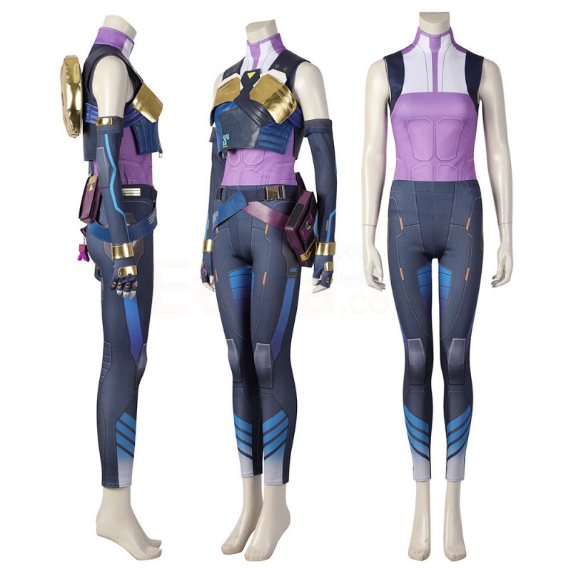 Neon Cosplay Costumes Game Valorant Cosplay Suit