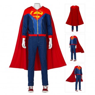 Batman and Superman: Battle of the Super Sons Jonathan Kent Cosplay Costume