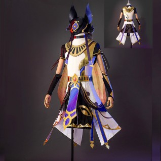 Genshin Impact Halloween Suits Cyno Cosplay Costume