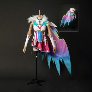 2022 League of Legends Cosplay Costumes LOL Star Guardian Xayah Cosplay Suit