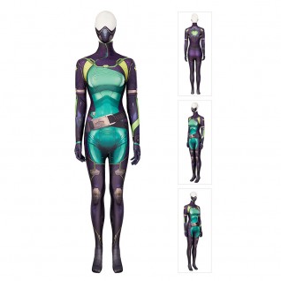 Valorant Cosplay Costume Viper Jumpsuits
