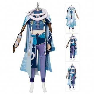 Genshin Impact Baizhu Cosplay Costume Suits