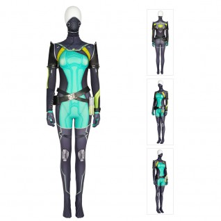 Game Valorant Viper Cosplay Suit Full Set