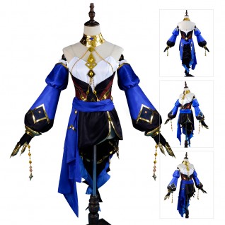 Genshin Impact Layla Cosplay Costume Suit