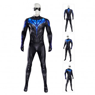 Richard Grayson Halloween Jumpsuit Knights Cosplay Costumes for Party