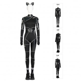 Wednesday Addams Cosplay Costumes The Addams Black Jumpsuits