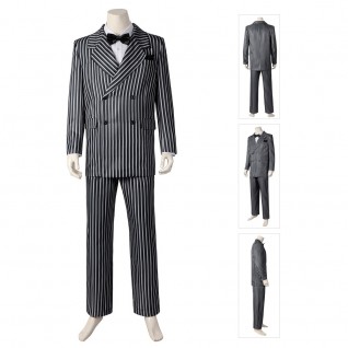 Gomez Addams Cosplay Suit 1991 The Addams Family Cosplay Costumes