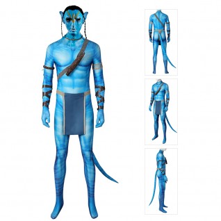 Avatar 2 The Way of Water Jake Sully Cosplay Costume Jumpsuits