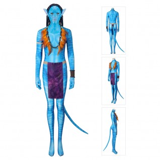Avatar 2 The Way of Water Neytiri Cosplay Costume Jumpsuits