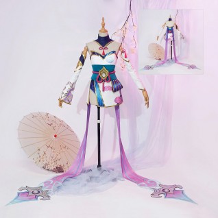 League of Legends Cosplay Suits LOL Spirit Blossom Evelynn Costume