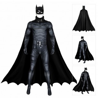 2022 Batman Bruce Wayne Cosplay Halloween Jumpsuit