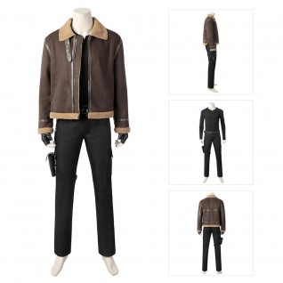 Resident Evil 4 Remake Cosplay Costumes Leon S. Kennedy Cosplay Suits