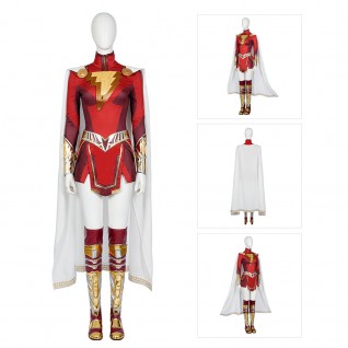 2023 Shazam Mary Marvel Cosplay Costumes Shazam Fury of the Gods Halloween Suit