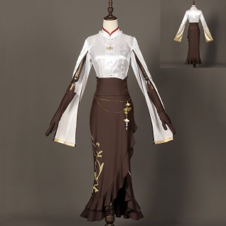 Game Genshin Impact x Pizza Hut Ningguang Cosplay Costumes
