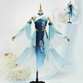 Game Genshin Impact Cosplay Costumes Madame Ping Cosplay Suits 
