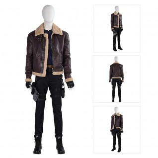 Resident Evil 4 Remake Cosplay Costumes Leon S Kennedy Halloween Cosplay Suits