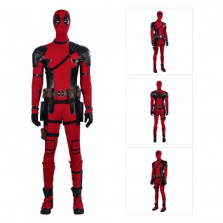 2023 Deadpool Cosplay Costumes Wade Wilson Deadpool 2 Halloween Suits Knitted Version