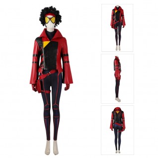 Spider-Woman Jessica Drew Suit Spider-Man Across The Spider-Verse Cosplay Costumes