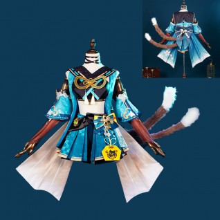 Genshin Impact Cosplay Costumes Kirara Halloween Suit