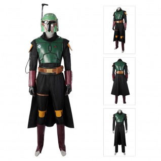 Boba Fett Cosplay Costumes The Book of Halloween Suit