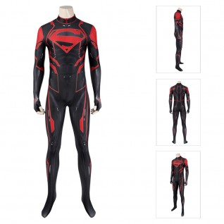 Superboy New 52 Cosplay Costumes Kon-El Halloween Jumpsuit