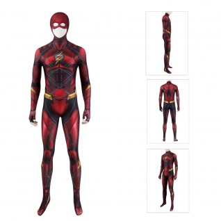 2023 The Flash Cosplay Costumes Justice League Barry Allen Jumpsuit