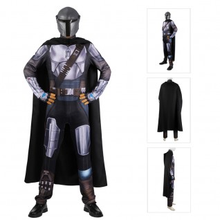 Din Djarin Halloween Costumes 2023 The Mandalorian Season 3 Cosplay Suit