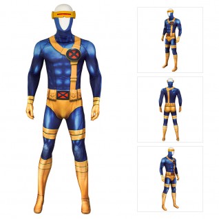 1997 X-Men Cyclops Jumpsuit Anime Cosplay Costume