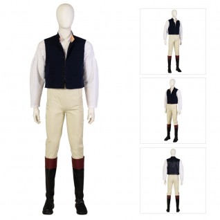 The Little Mermaid Prince Eric Cosplay Costumes for Halloween Party
