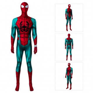 Across the Spider-Verse Jumpsuit 2023 SpidermanMiles Morales Cosplay Costume