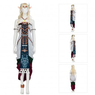 Queen Sonia Costume The Legend of Zelda Tears of the Kingdom Cosplay Suit