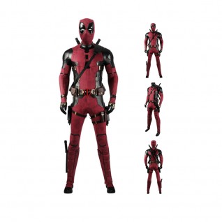 2024 Deadpool Cosplay Costume Deadpool 3 Wade Wilson Red Halloween Suit