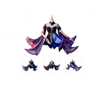 Genshin Impact Keqing Cosplay Costumes Opulent Splendor Cosplay Costume