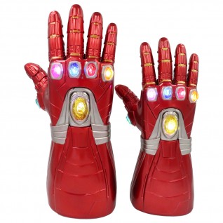 The New Avengers Cosplay Gloves Iron Man Glowing Gloves