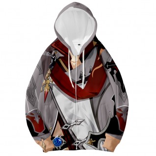 Tartaglia Streetwear Game Genshin Impact Hoodie