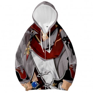 Tartaglia Streetwear Game Genshin Impact Hoodie